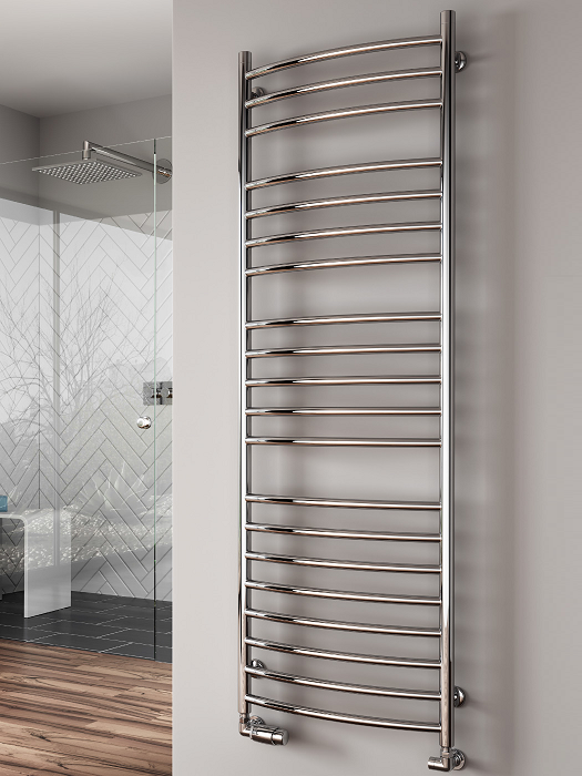 Eos Stainless Steel Towel Rail - 1200 x 500